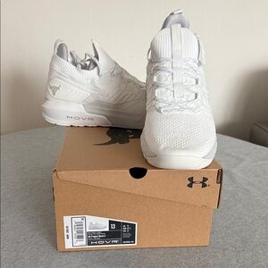 Under Armour HOVR White Running Shoes